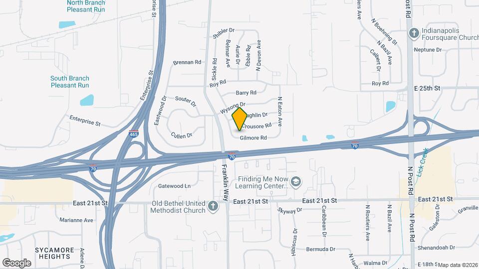 8120 Gilmore Rd Map and Location Details