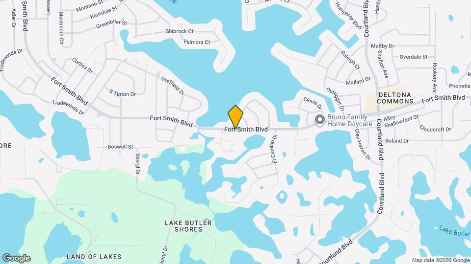 495 Fort Smith Blvd Map and Location Details