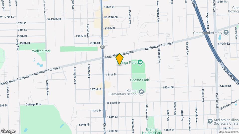 14043 Kilpatrick Ave Map and Location Details