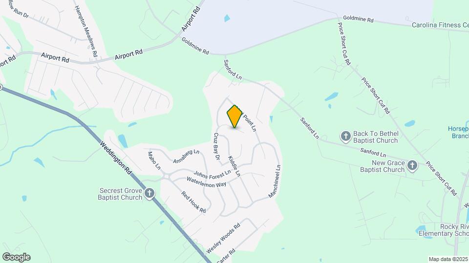 5116 Cruz Bay Dr Mapa y Detalles de la Ubicación