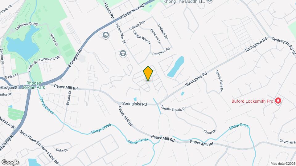 284 Springbottom Ct SE Map and Location Details