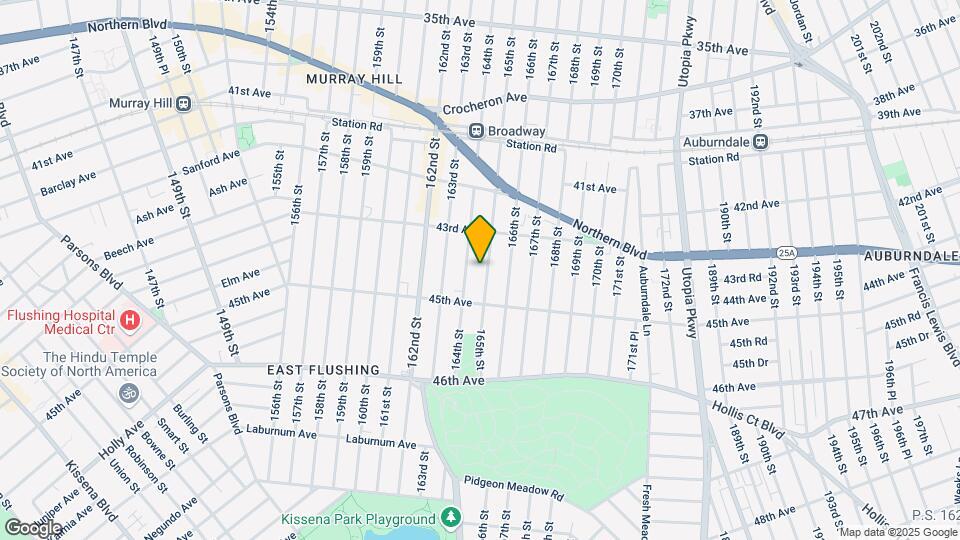 43-44-44 165th St Map and Location Details