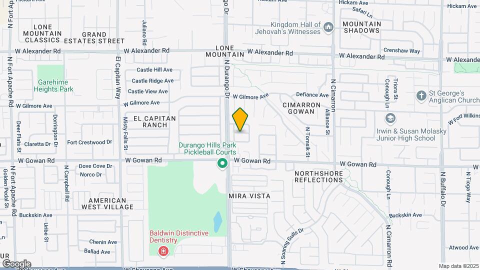 8417 Legacy Valley Ave Map and Location Details