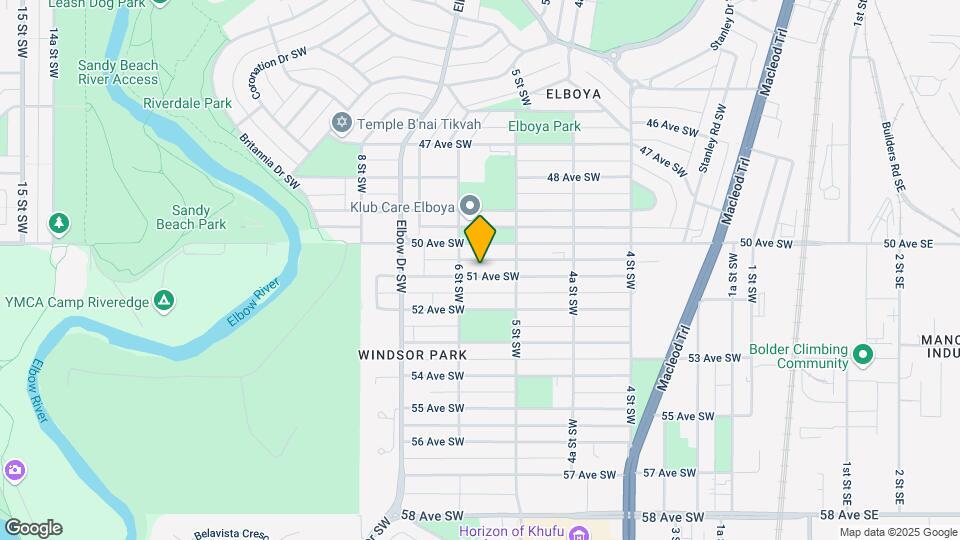 630 51 Av SW Map and Location Details