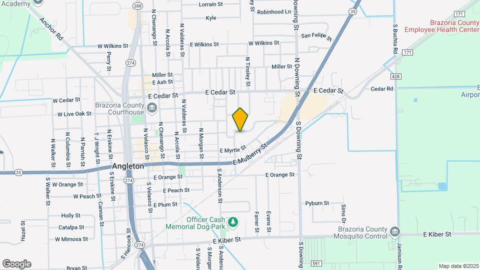 710 E Magnolia St Map and Location Details