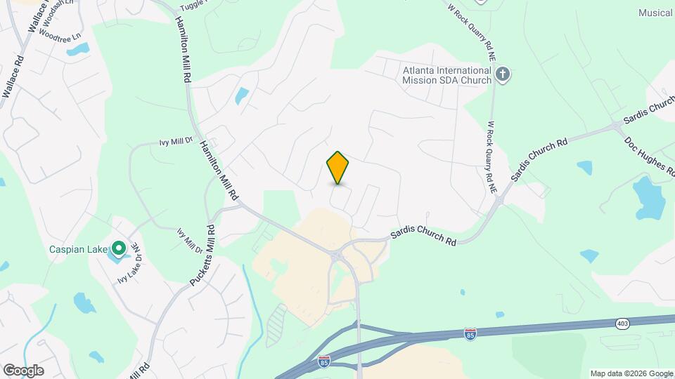 3391 Sardis Bend Dr Map and Location Details