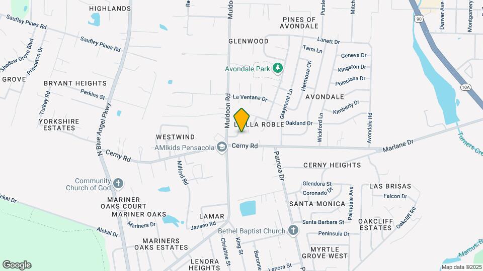 4925 La Ceiba Dr Map and Location Details