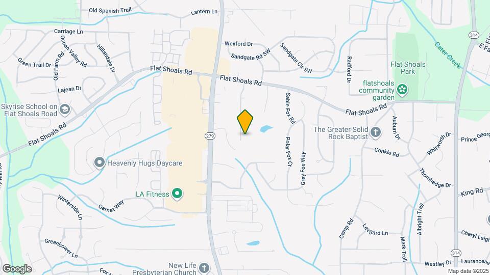 6106 Oak Bend Ct Map and Location Details