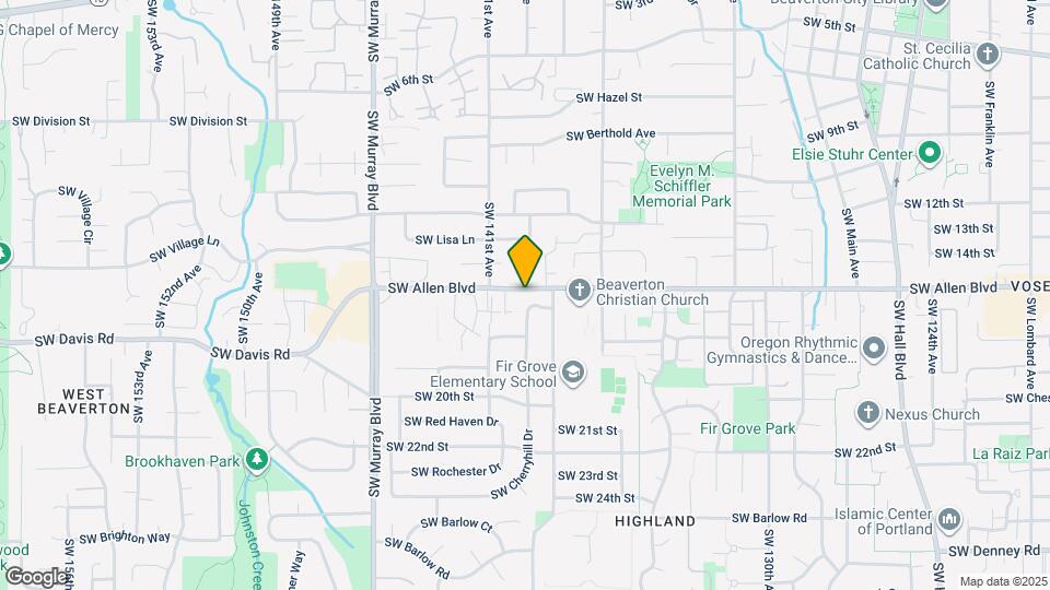 6065 SW Cherryhill Dr Mapa y Detalles de la Ubicación