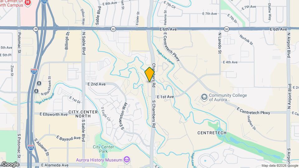 220 Granby Way Map and Location Details