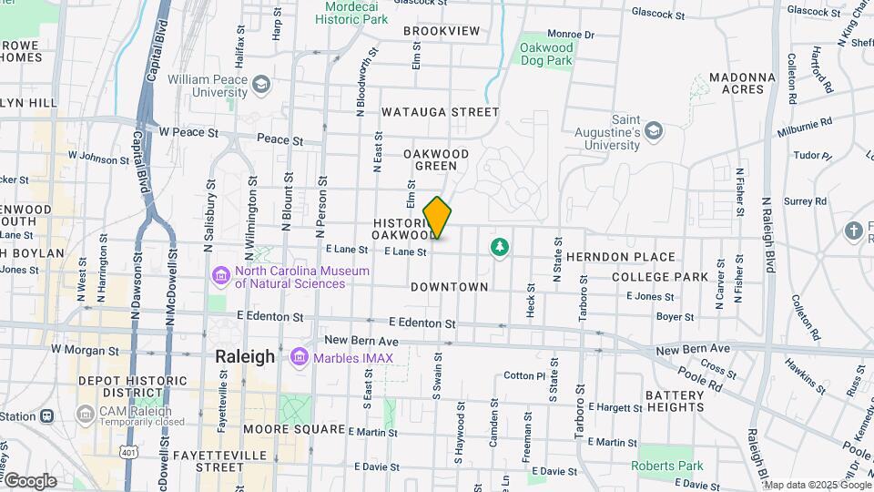 304 Linden Avenue Map and Location Details