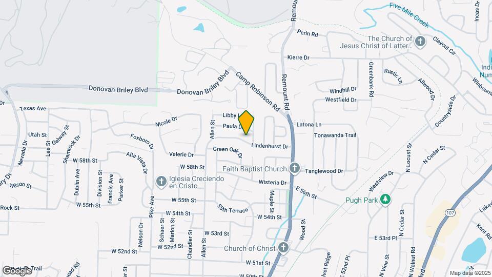 408 Lindenhurst Dr Mapa y Detalles de la Ubicación