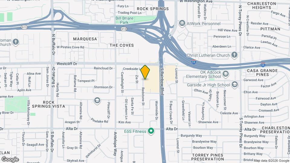 201 Redstone St Map and Location Details