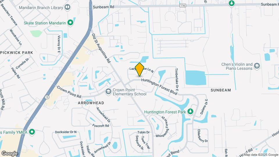 4077 Huntington Forest Blvd Map and Location Details