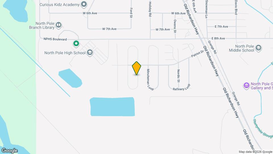 835 Marquette Loop Map and Location Details