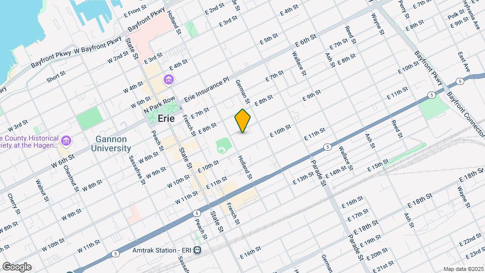 223 E 9th St Map and Location Details