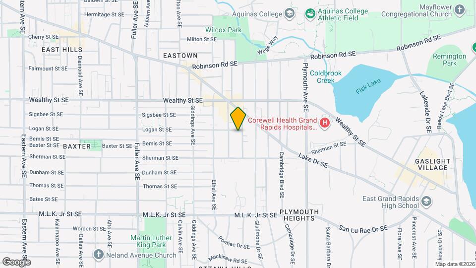 507 Glenwood Ave SE Map and Location Details