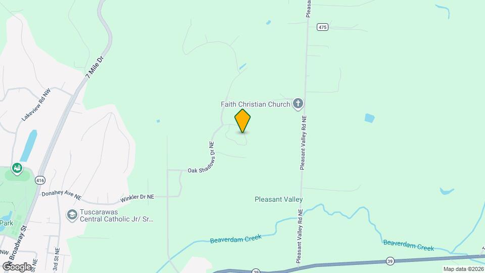 1177 Pine Bluff Dr NE Map and Location Details