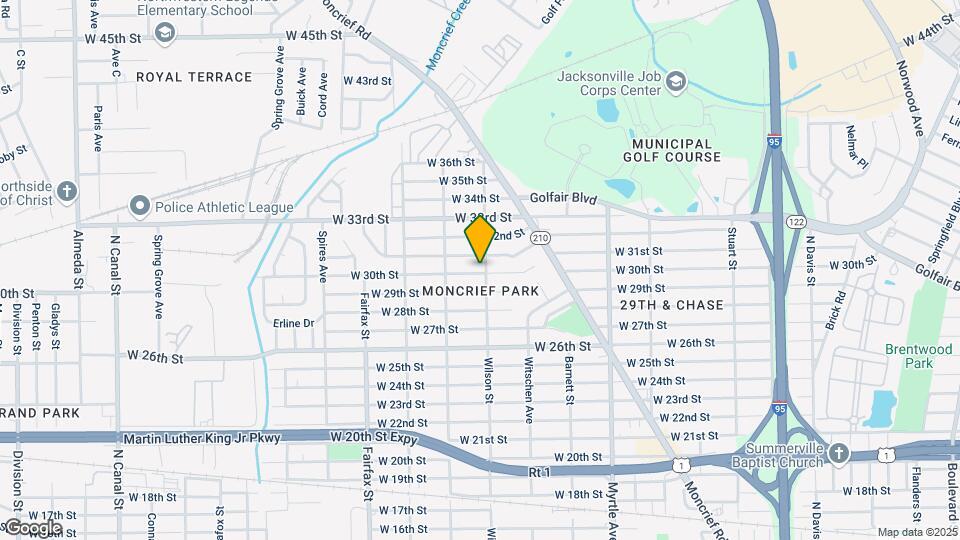1551 30th St Map and Location Details