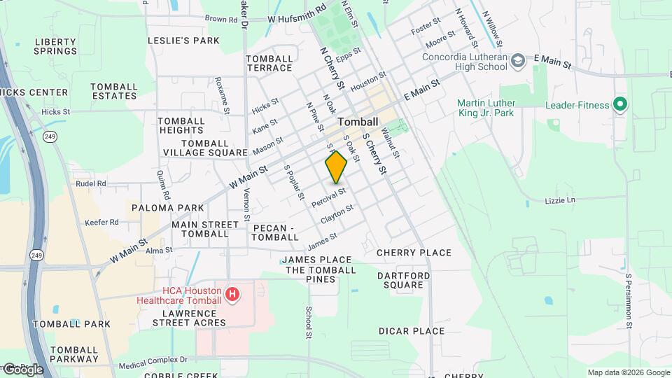 504 Percival St Map and Location Details