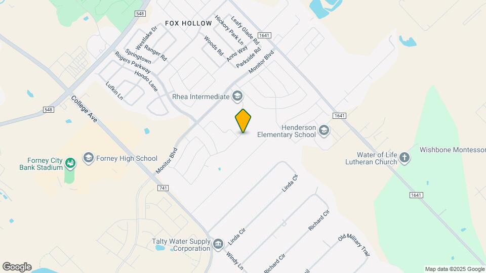 358 Llano Dr Map and Location Details