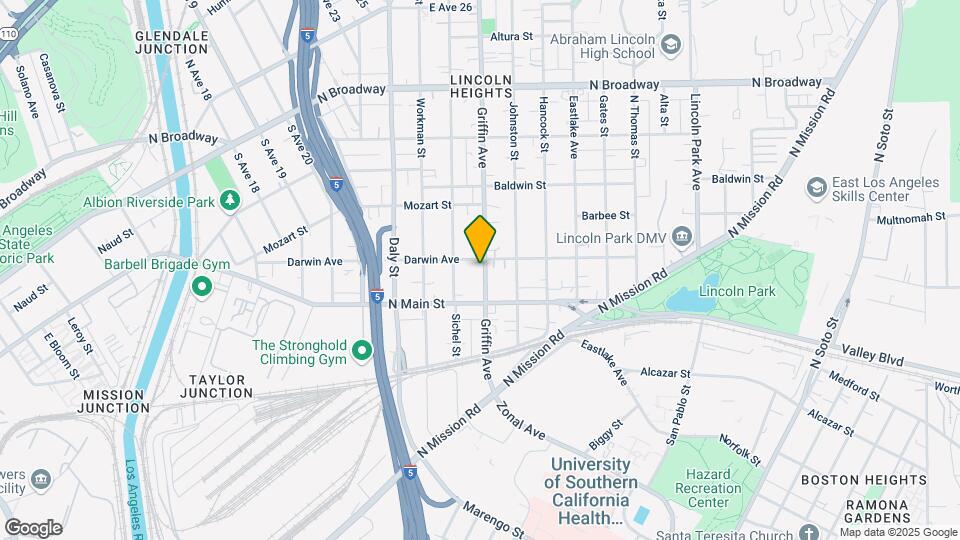 1935 Griffin Ave Mapa y Detalles de la Ubicación