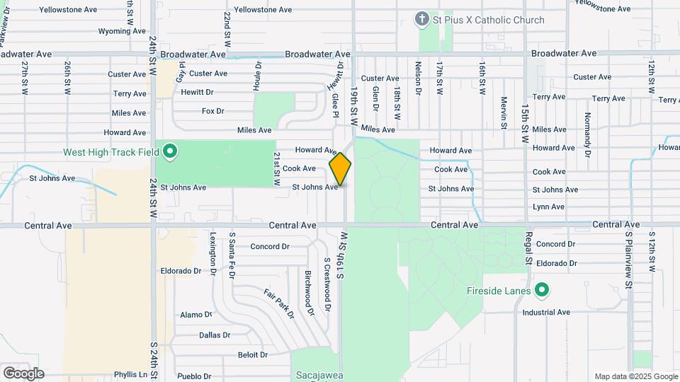 1902 St Johns Ave-Unit -1904 Map and Location Details