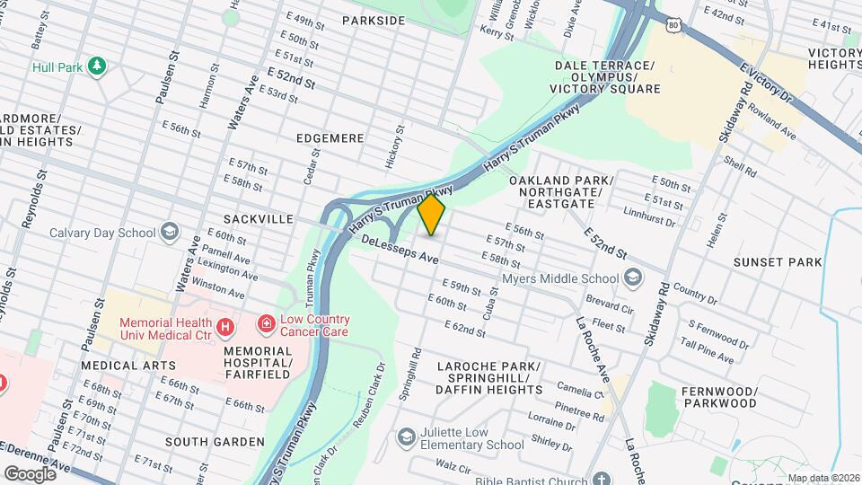 1815 E 58th St Map and Location Details