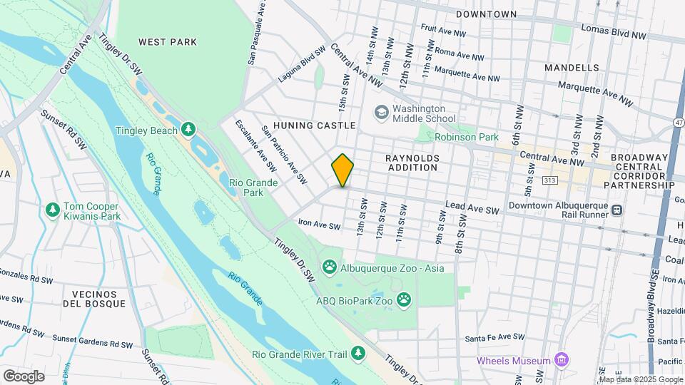 1404 San Carlos Dr SW Map and Location Details