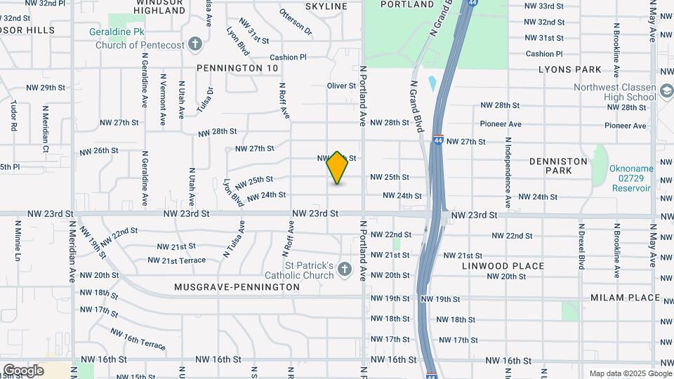 3737 NW 24th St Map and Location Details