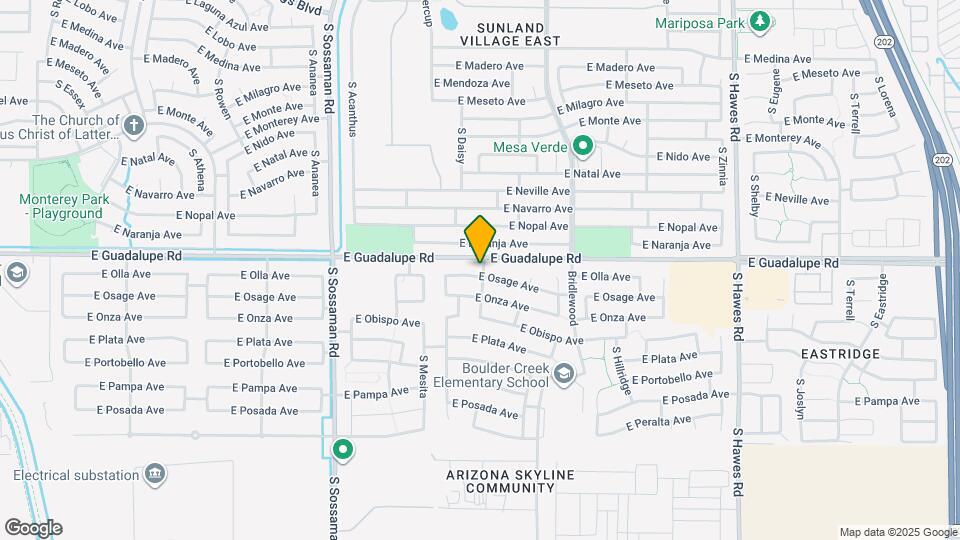 7864 E Osage Ave Map and Location Details