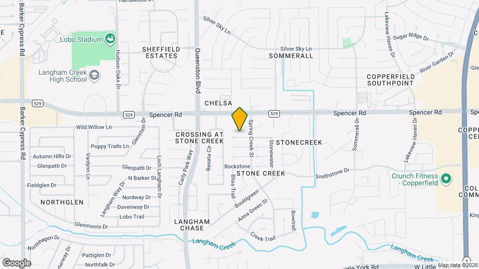 16818 Rockbend Map and Location Details