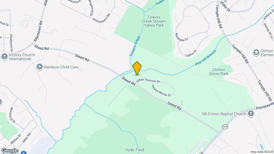 4004 Ethan Thomas Dr Map and Location Details