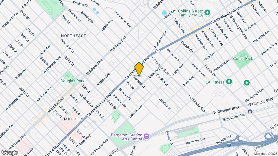 1431 Stanford St, Unit 6 Mapa y Detalles de la Ubicación