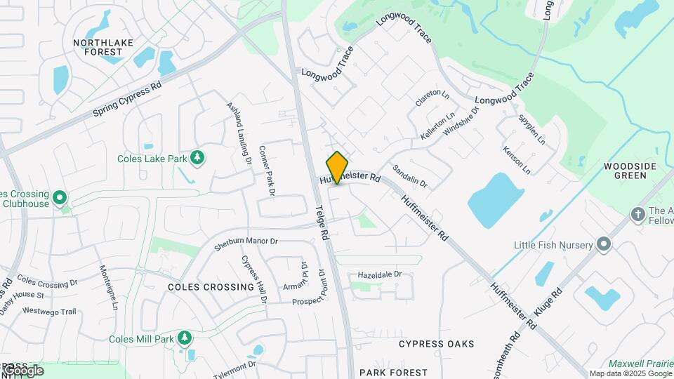 14318 Bush Sage Dr Map and Location Details