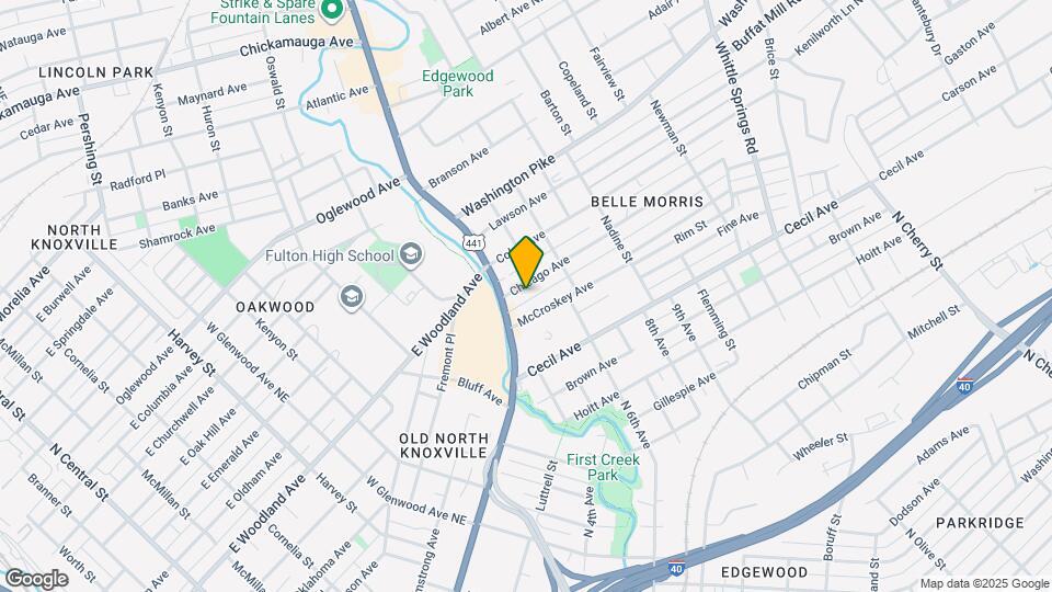 1414 Chicago Ave Map and Location Details