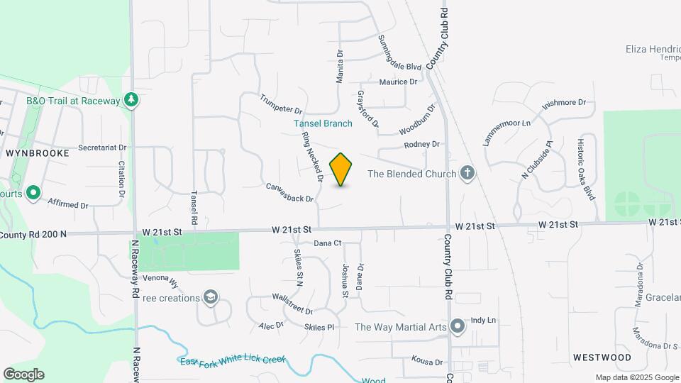 8607 Longspur Ct Map and Location Details