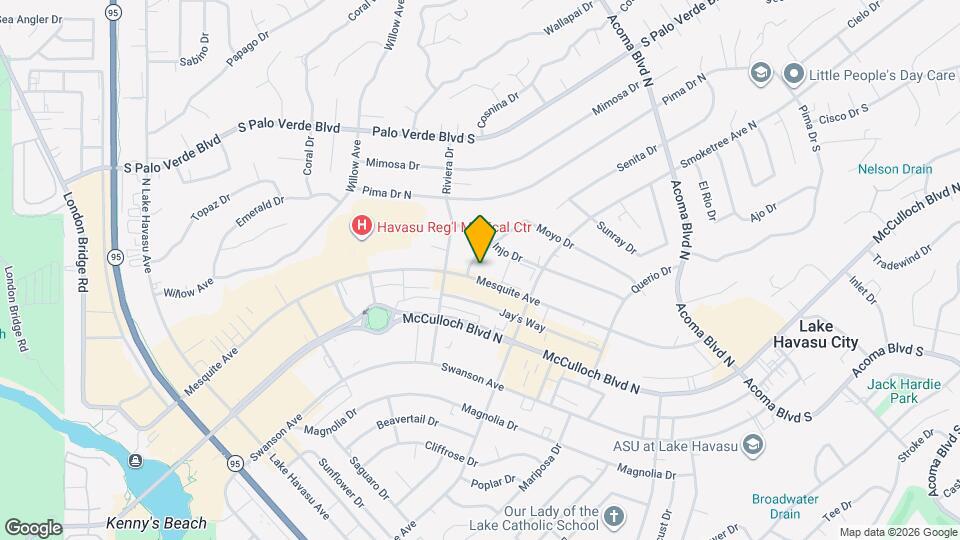 1957 Mesquite Ave, Unit 14 Mapa y Detalles de la Ubicación