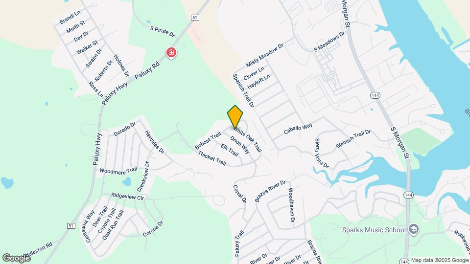 2406 White Oak Trail Map and Location Details