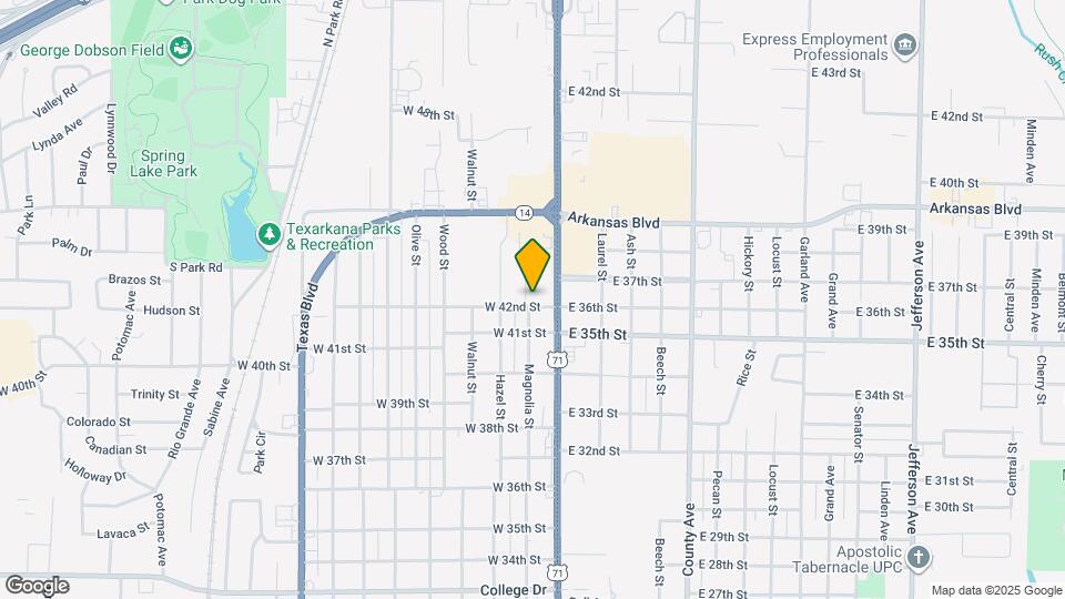 4204 Magnolia St Map and Location Details