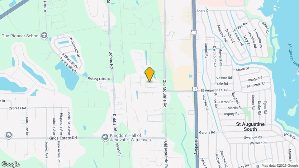 129 Moultrie Village Ln Map and Location Details