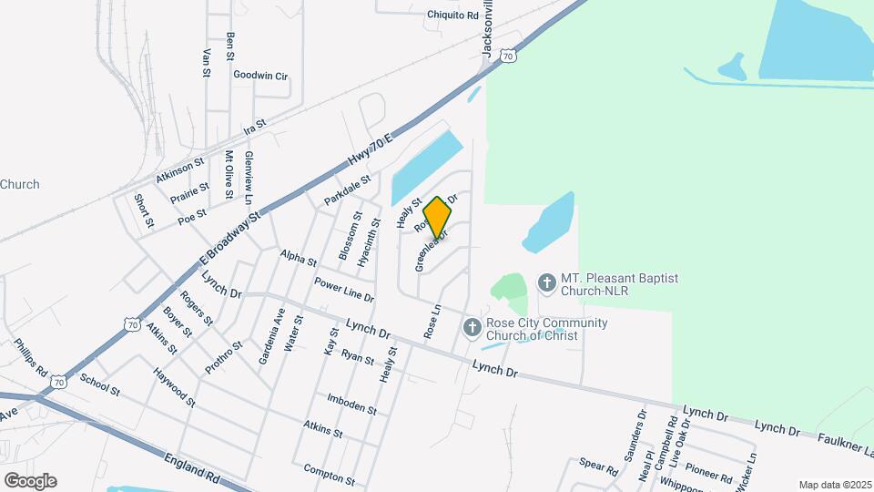 908 Greenlea Dr Mapa y Detalles de la Ubicación