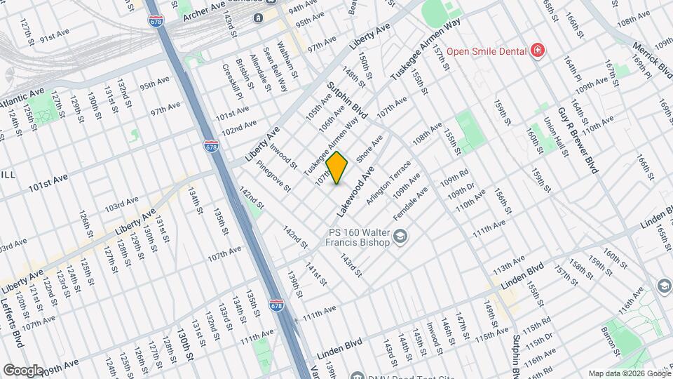 145-18 Shore Ave Map and Location Details