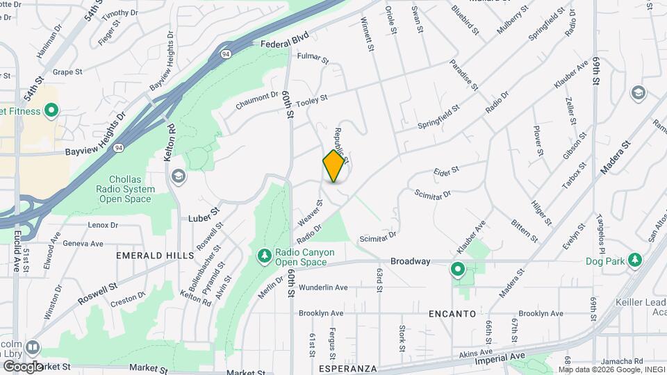 1503 Republic St Mapa y Detalles de la Ubicación