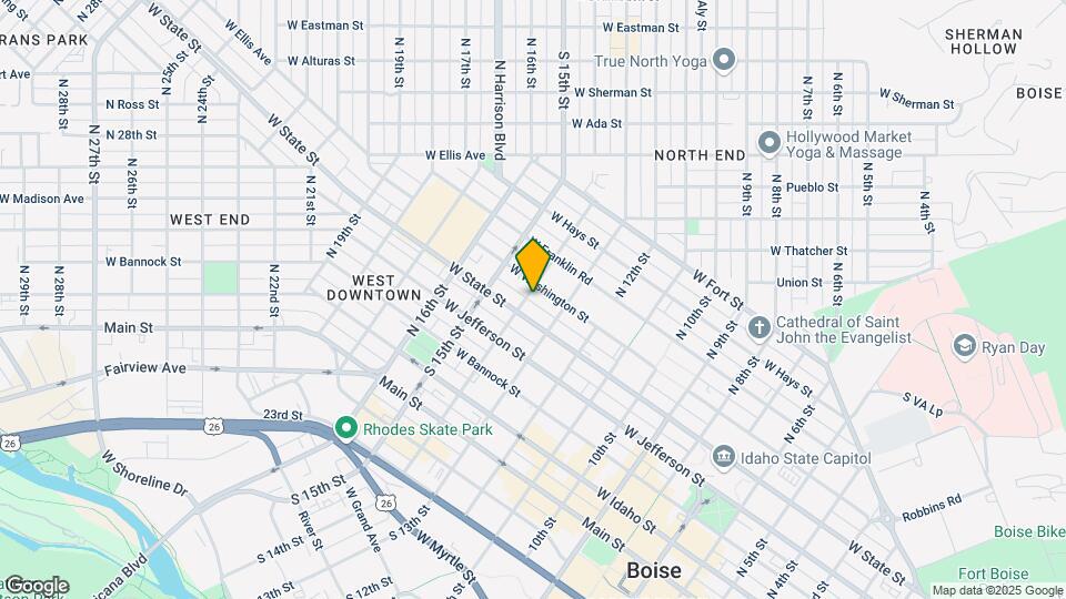 512 N 14th St Map and Location Details