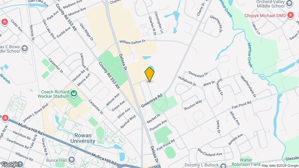 116 Sylvan Terrace Map and Location Details