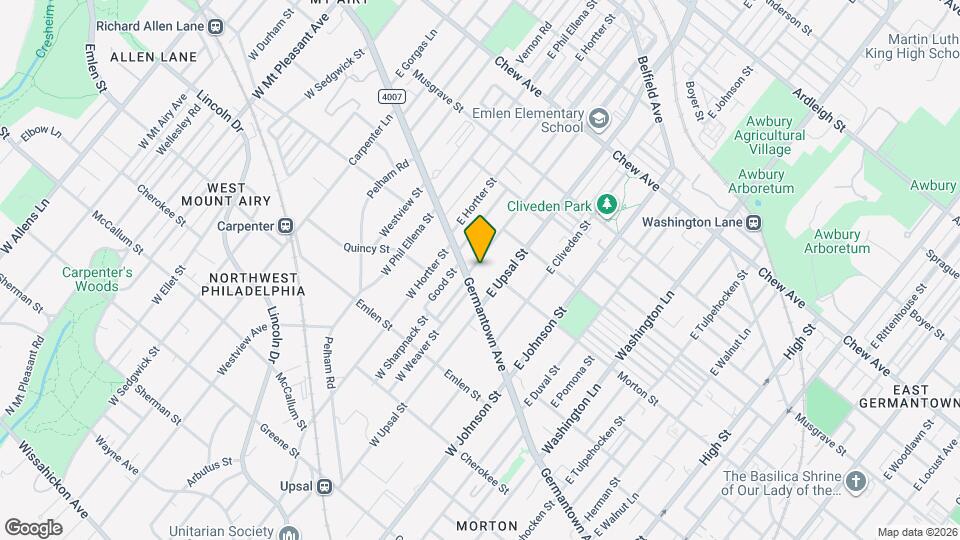 20 E Sharpnack St Map and Location Details