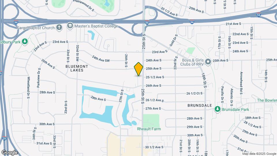 2535 25th St S Map and Location Details