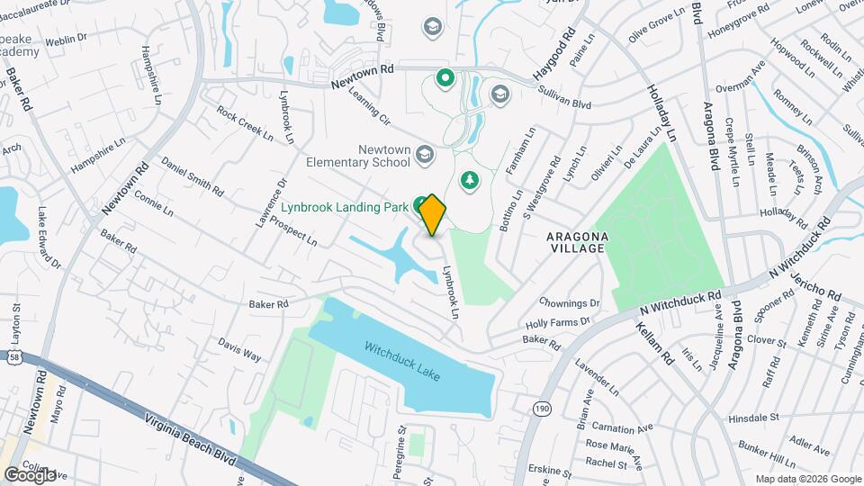 5381 Lynbrook Landing Map and Location Details