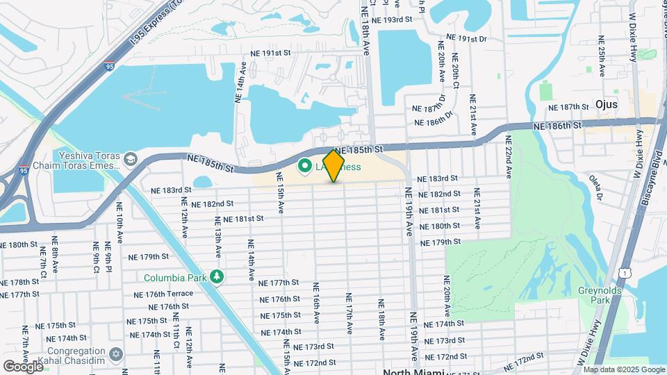 1666 NE 183rd St Map and Location Details
